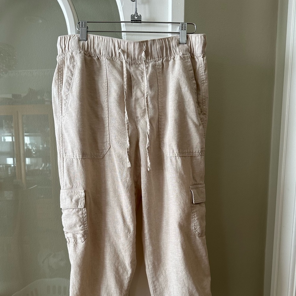 GAP linen pants (khaki)